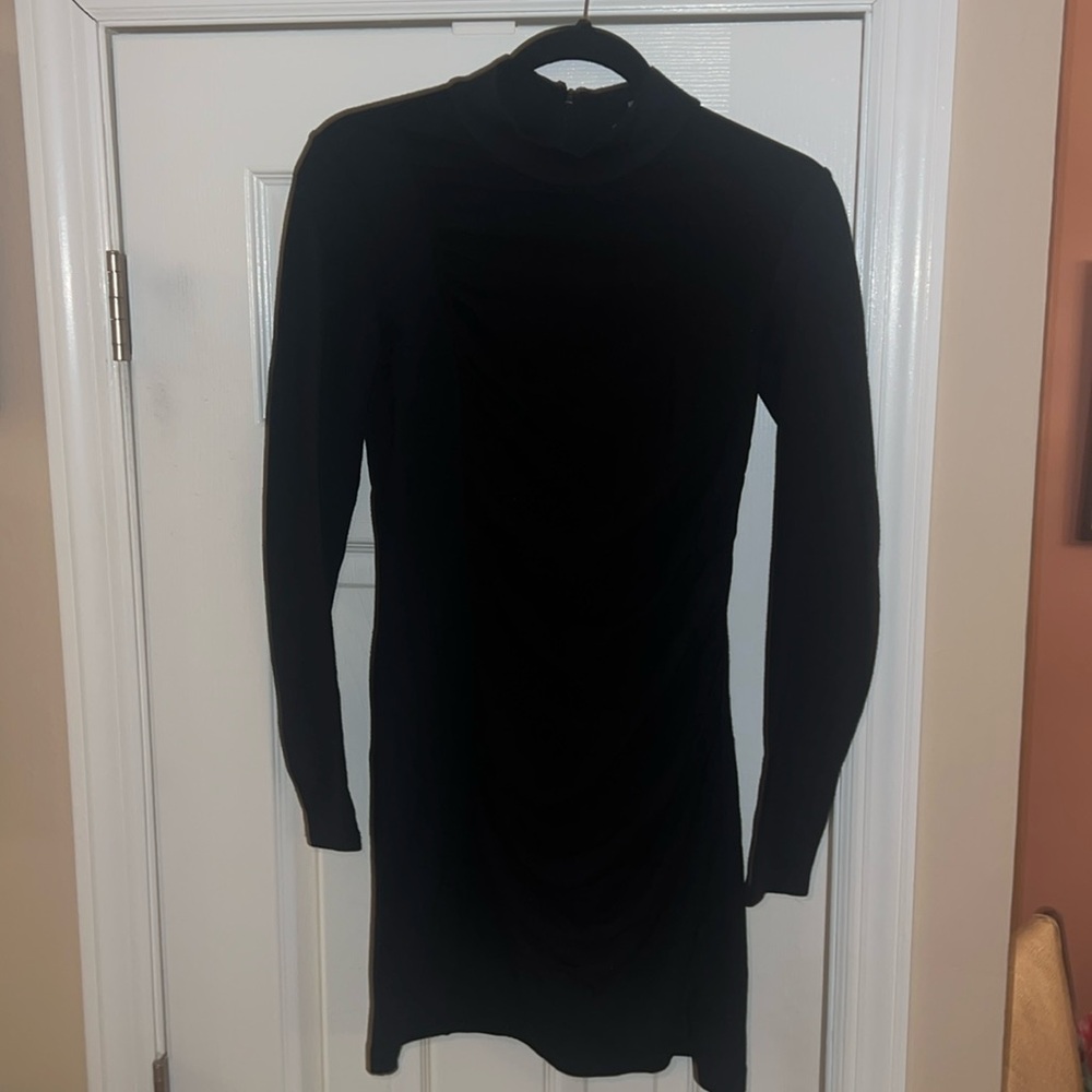 Sexy turtleneck dress